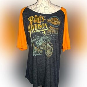 Harley Davidson Scoop Neck Top NWT